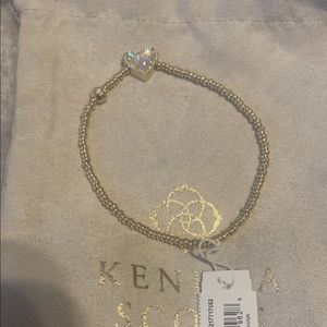 Kendra Scott Ari heart stretch bracelet